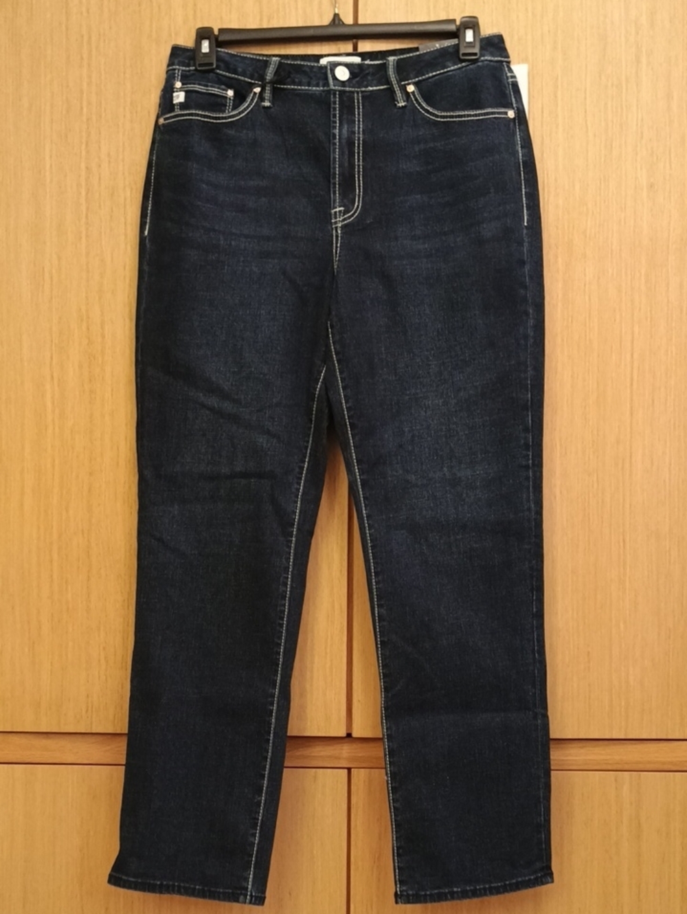 NWT Seven7 SZ 12 Dark Indigo Straight Leg Jeans